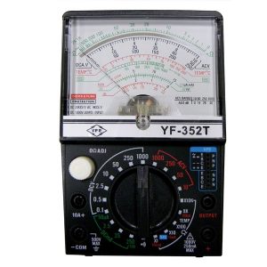 泰瑪斯YF-352T指針式多功能電表+溫度|YF352T指針萬(wàn)用表